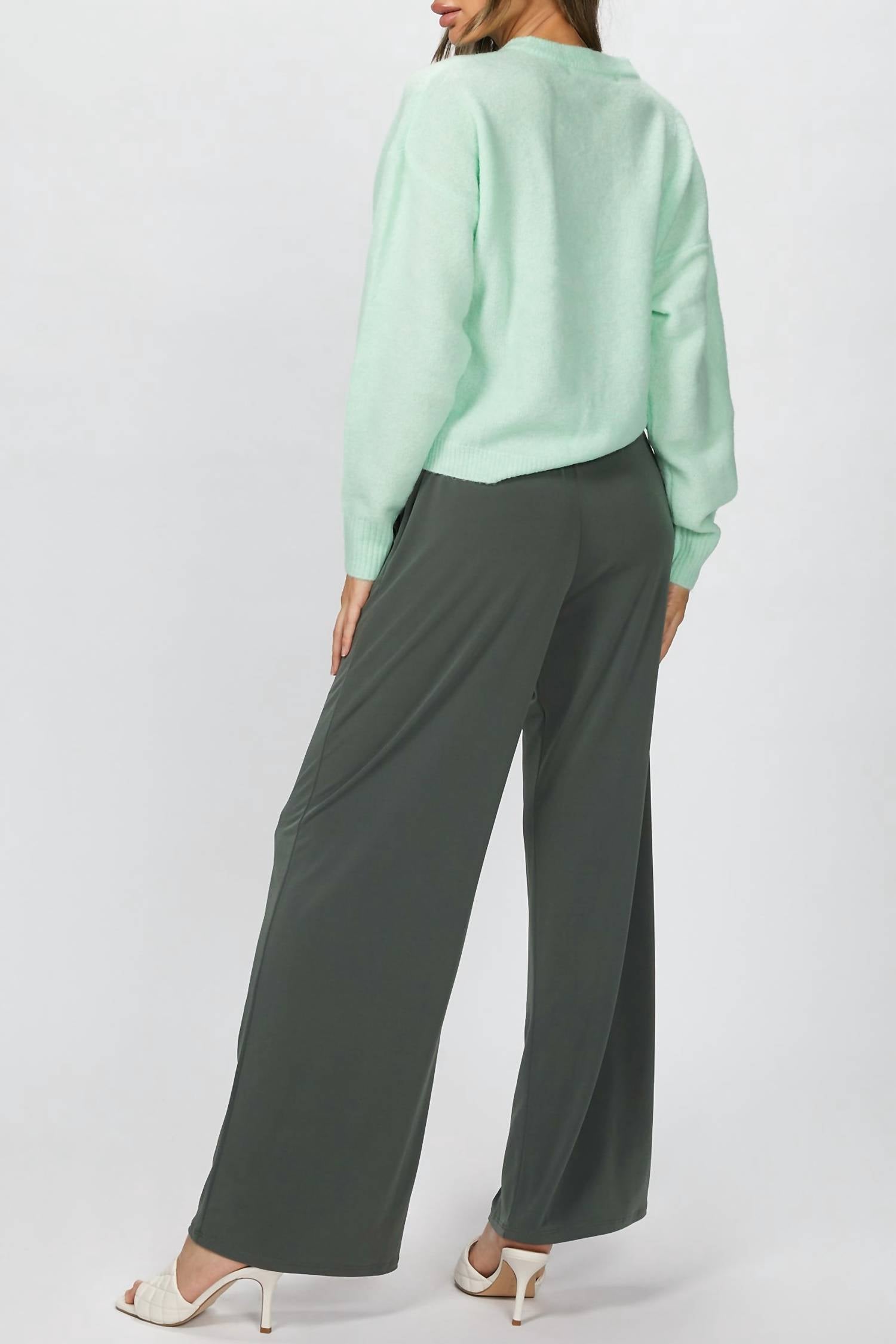 PHILOSOPHY WIDE LEG POCKET PANT