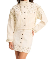 Allison New York - Women's Rhinestone Jacket