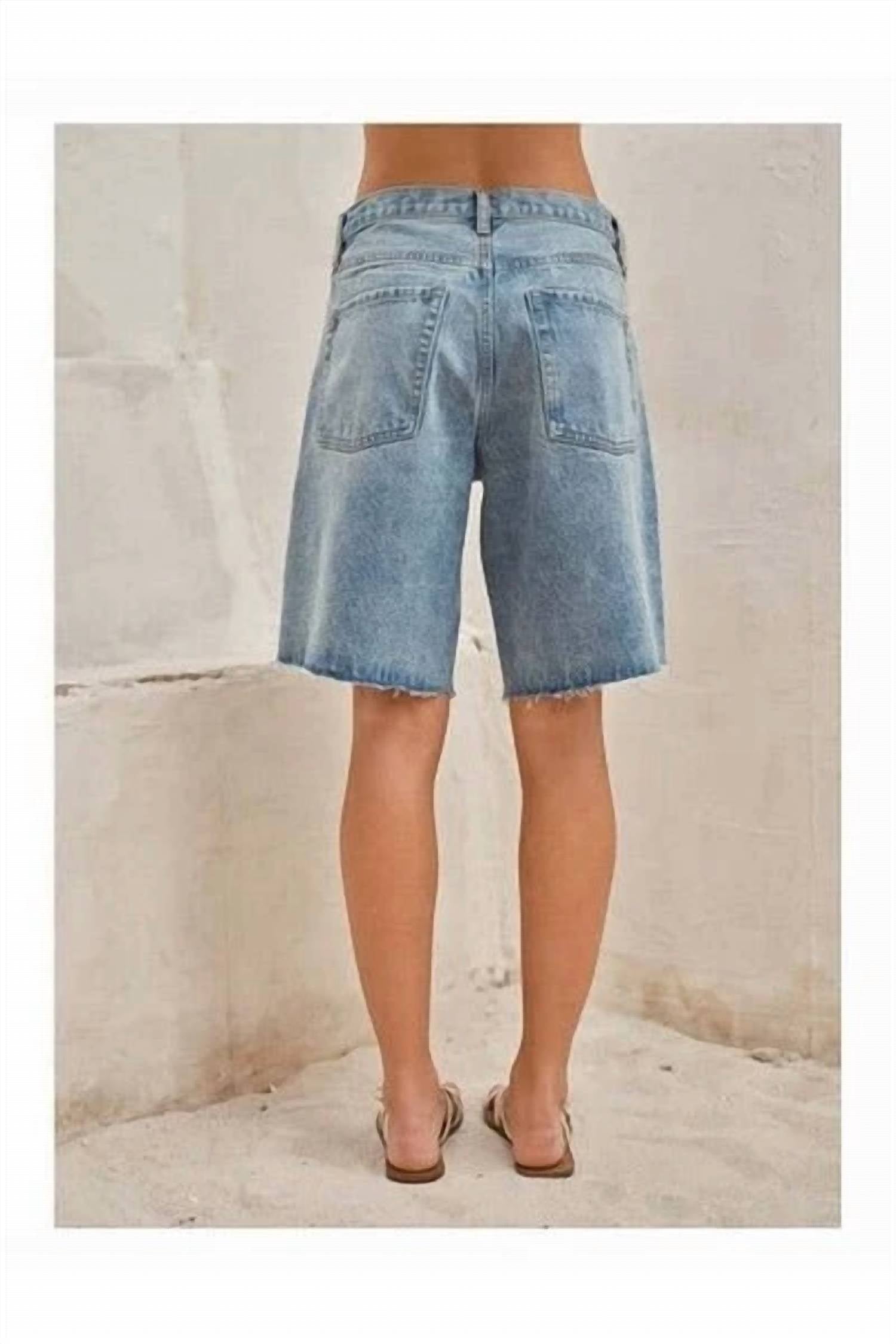 Aaron & Amber - Mesa Denim Bermuda Shorts