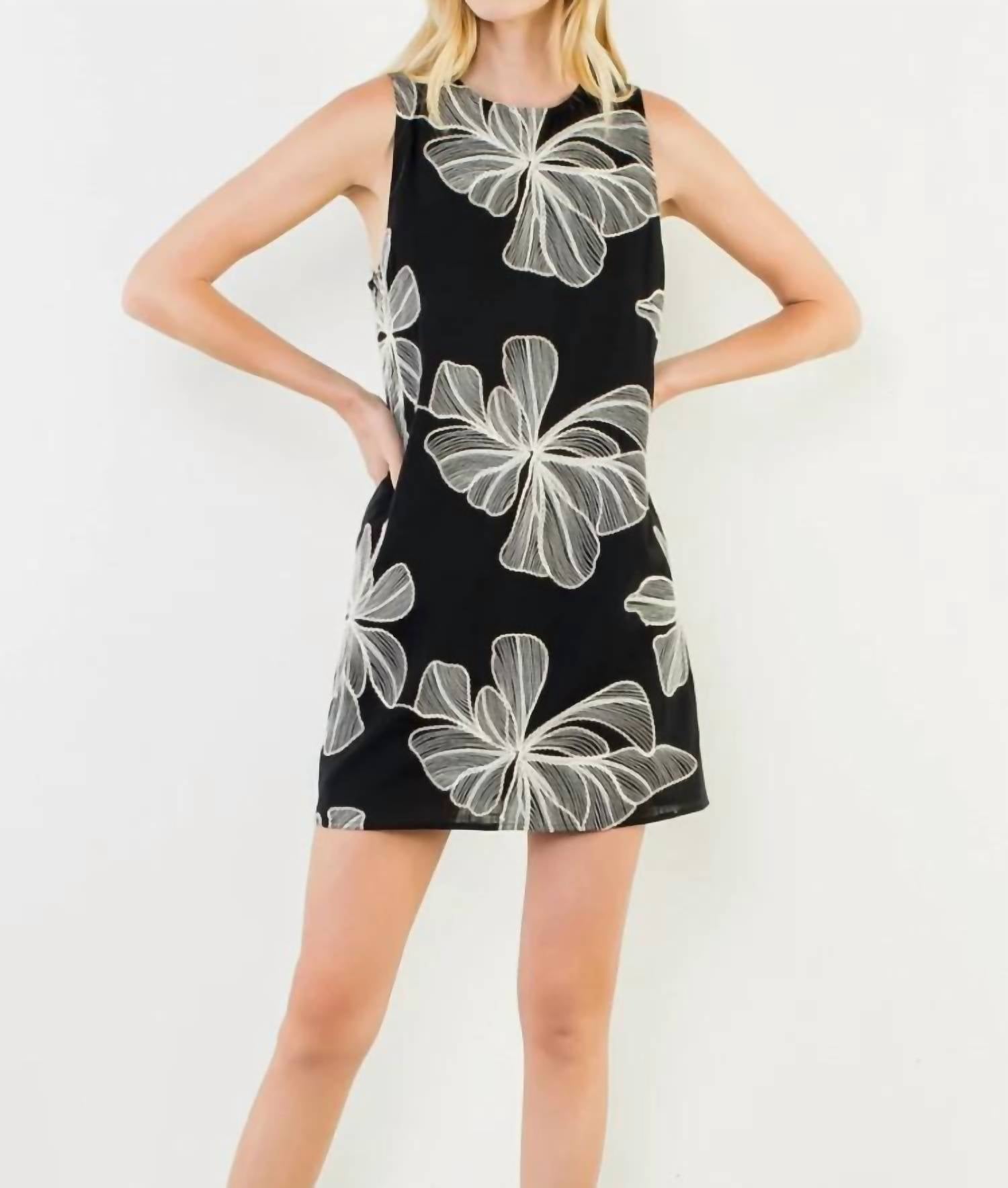 Thml - Elara Embroidered Mini Dress