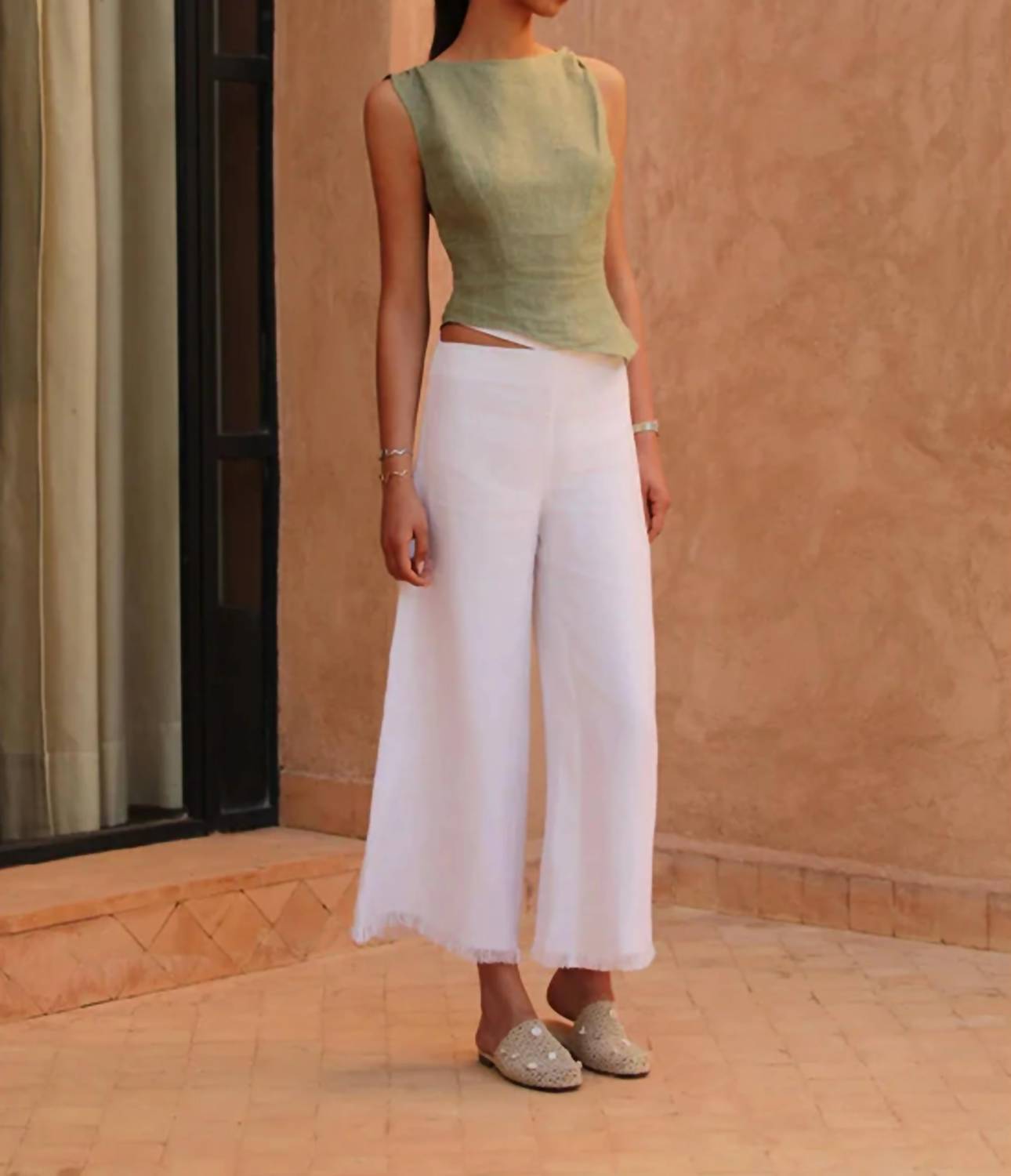 Dor Raw Luxury - Mercer Linen Blouse