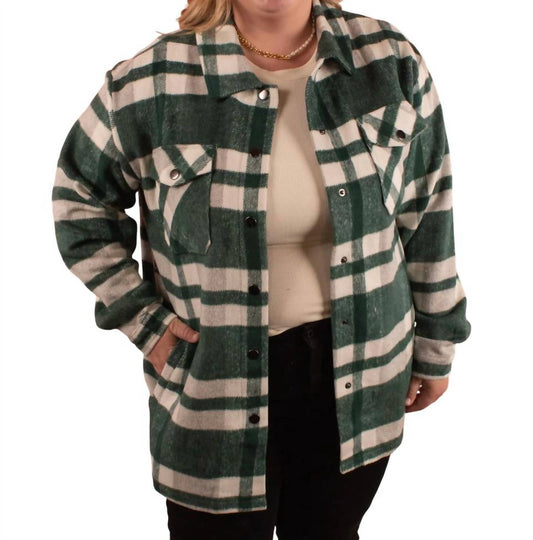 Michelle Mae - Cassidy Classic Plaid Shacket