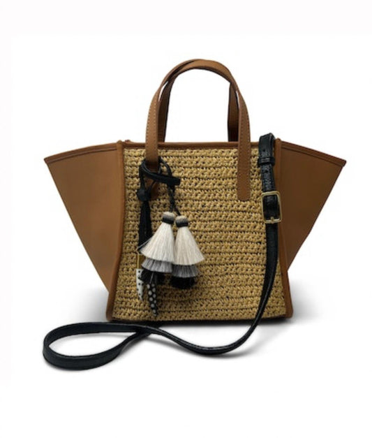 Kempton & Co. - Women's Raffia Mini Tote