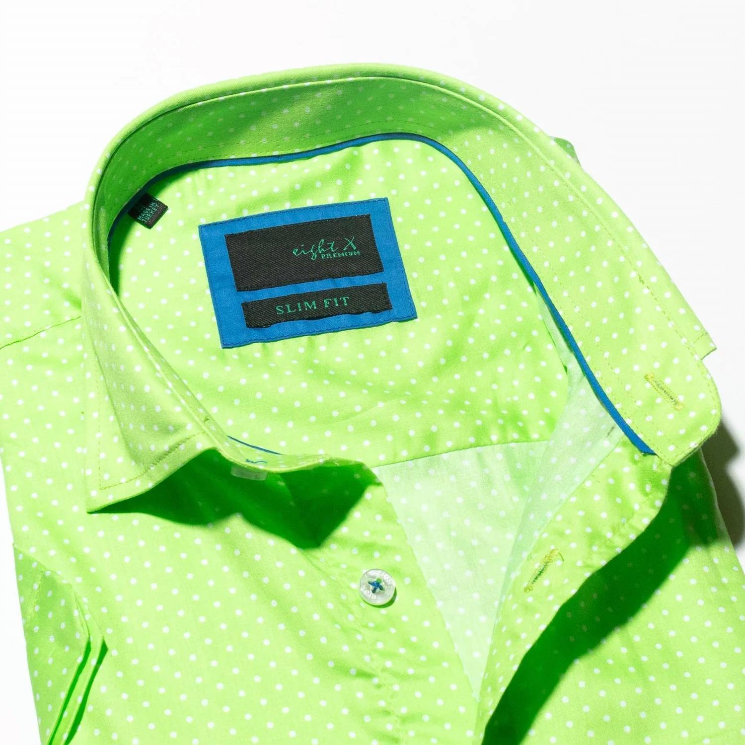 Eight X - Polka Dot Short Sleeve Shirt