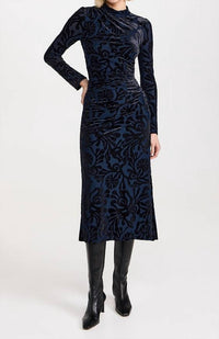 Sea - Alia Stretch Burnout Velvet Dress