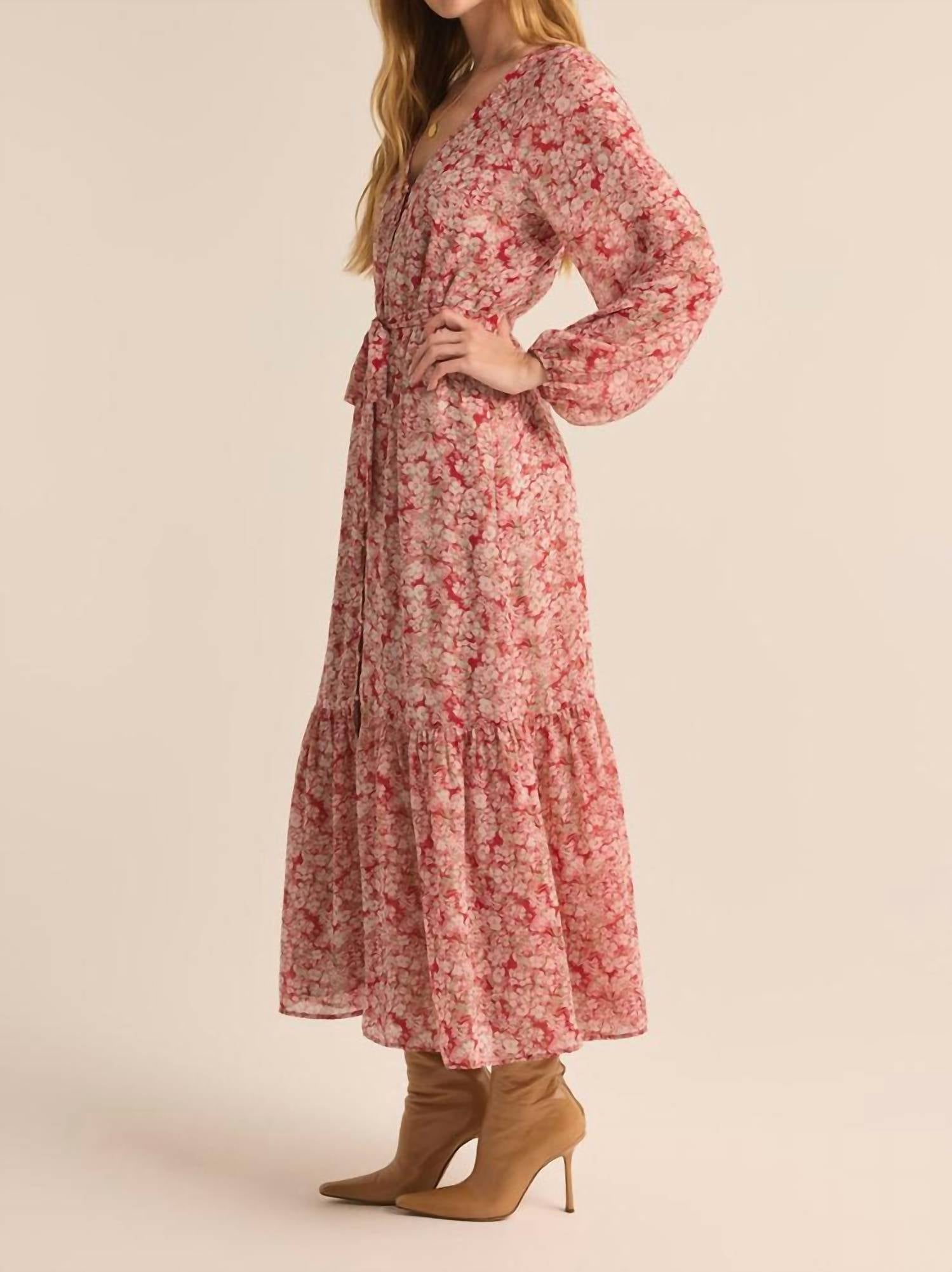 Z Supply - Della Floral Print Maxi Dress