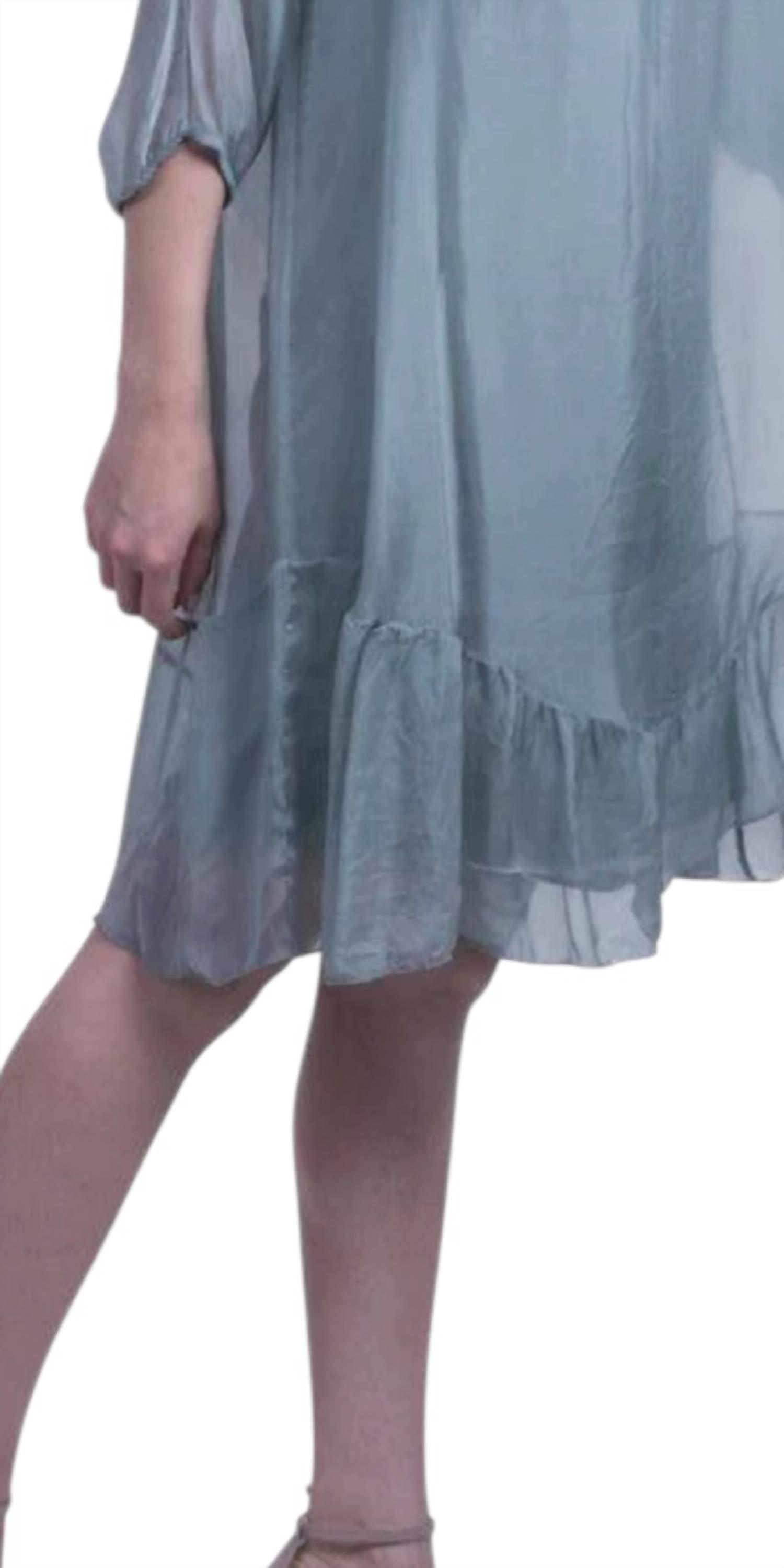 Gigi Moda - Strolia Silk Mini Dress