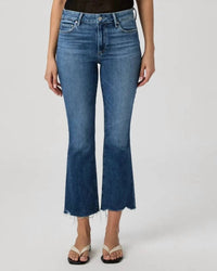 Paige - Colette Crop Flare Jeans