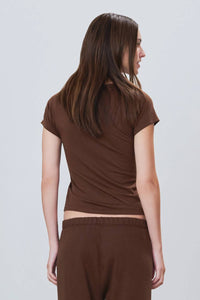 Eterne - Fitted Crewneck Short Sleeve Top