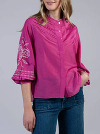 Cape Cove - Camellia Silk Cotton Blouse