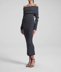 A.L.C. - Evelyn Merino Off Duf Shoulder Midi Dress