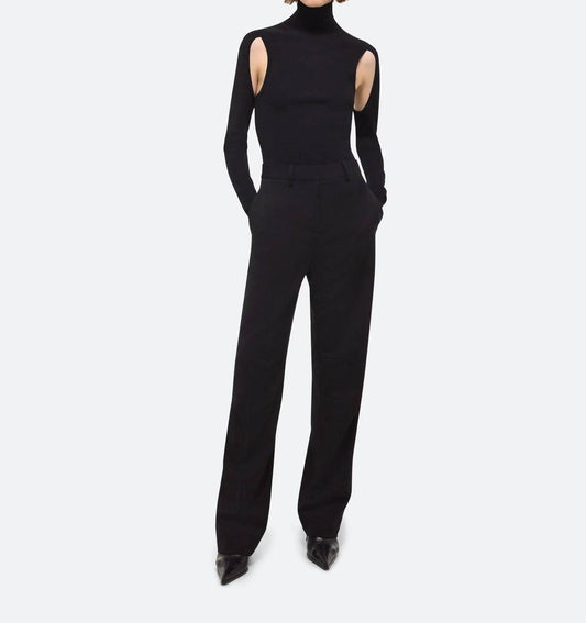 Helmut Lang - Curved Car Trousers
