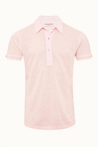 Orlebar Brown - Sebastian Linen Polo Shirt - Plus