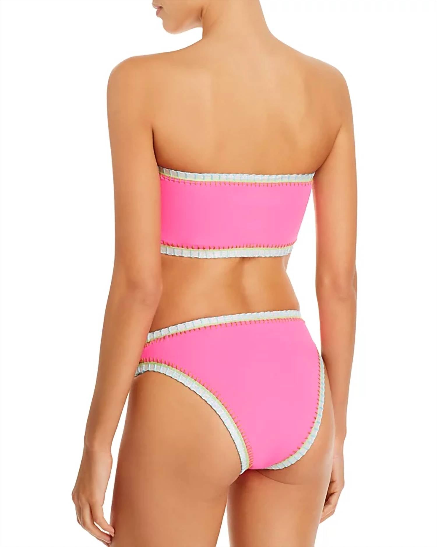 Platinum Swimwear - Stitched Scoop Bikini Bottoms