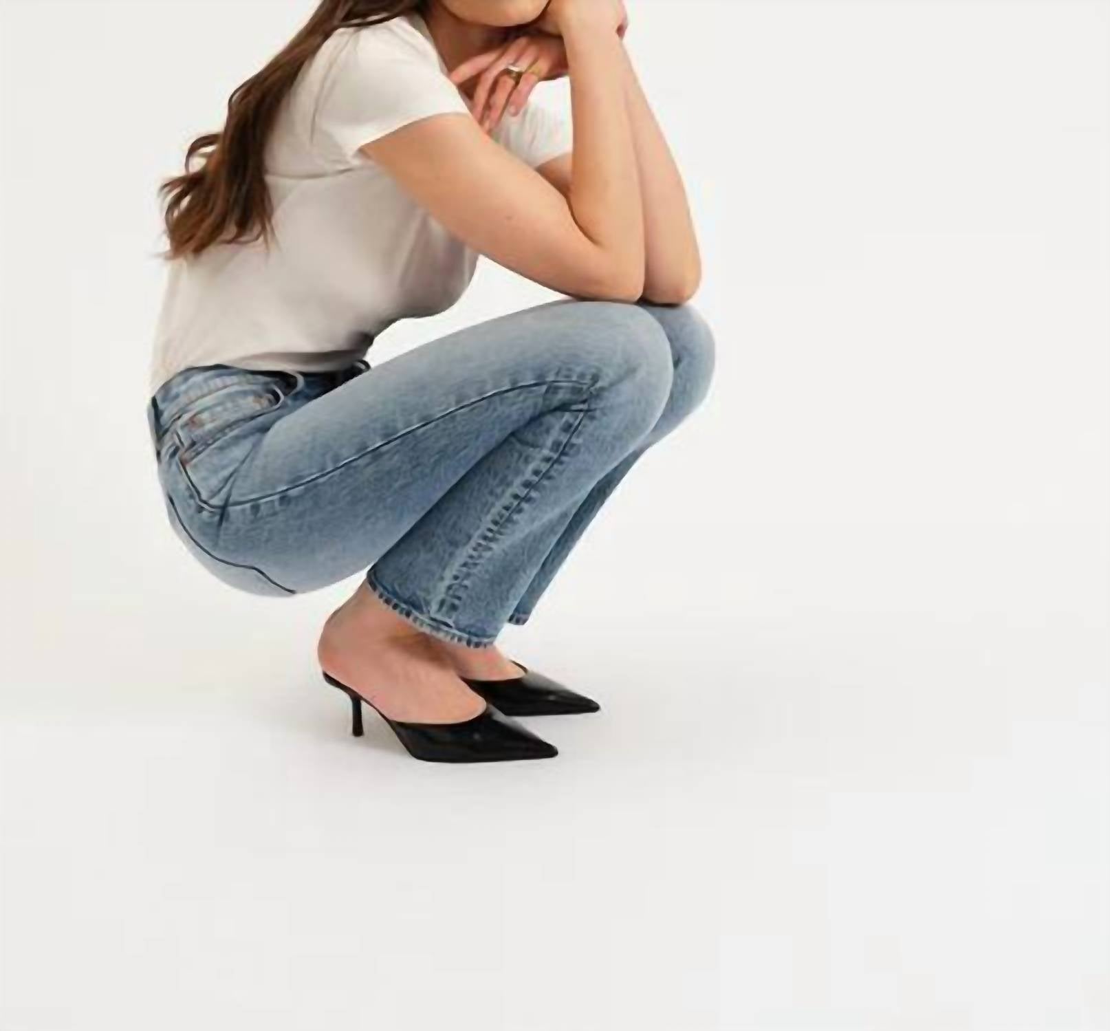 Daze - Smarty High Rise Slim Straight Pants