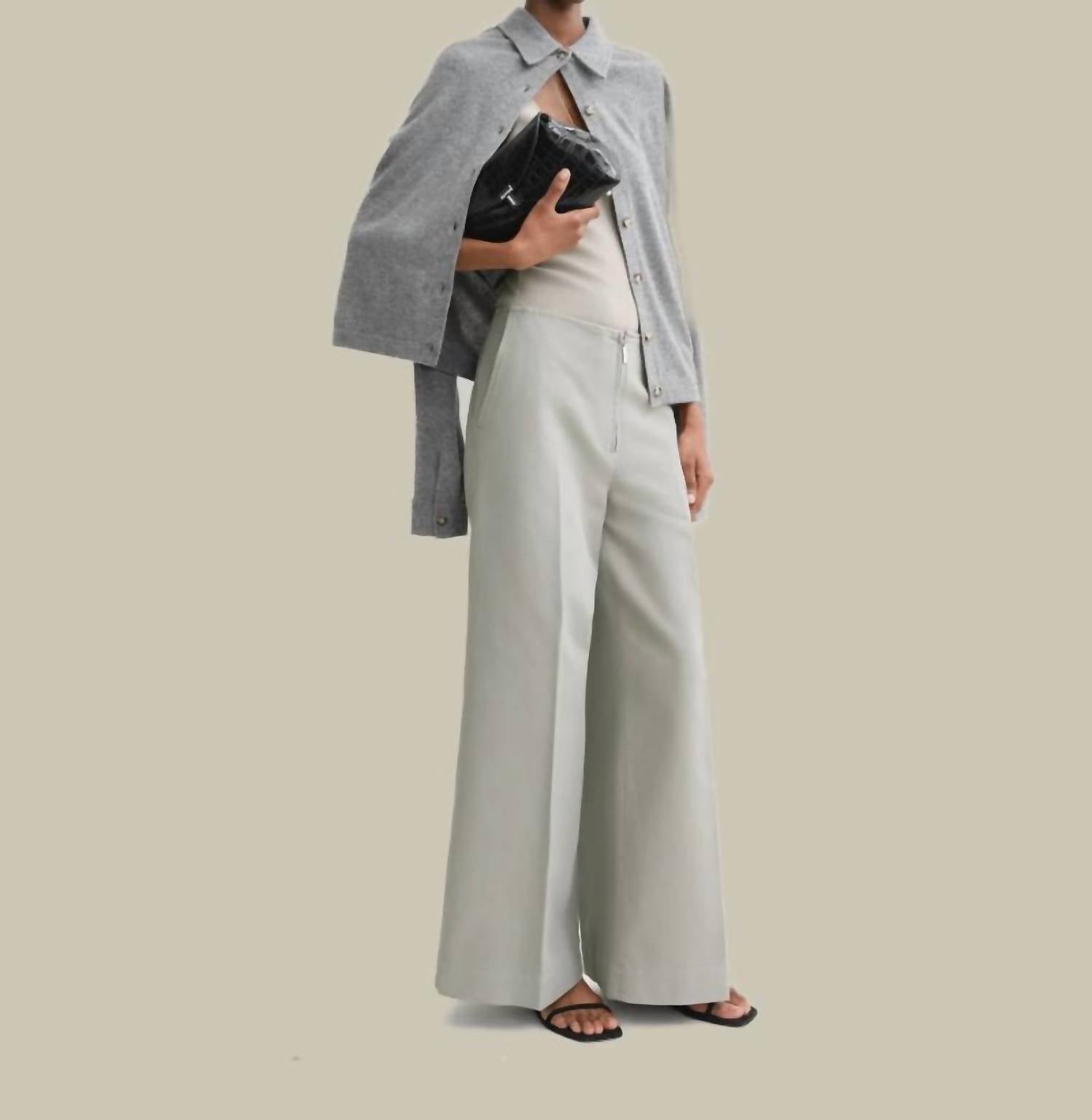 Toteme - Zip-front Wide Trousers