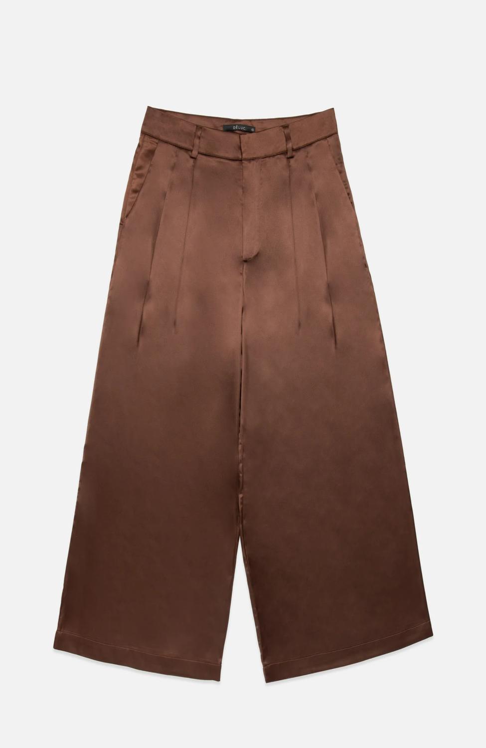 Deluc - Women's Otto Satin Wide Leg Pants