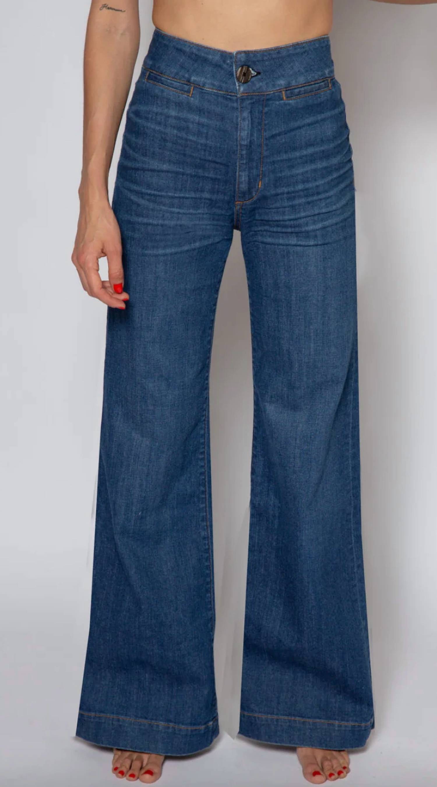Askk Ny - Brighton Wide Leg Jean
