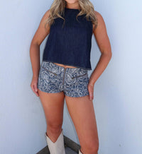 Pretty Garbage - Dawn Paisley Shorts