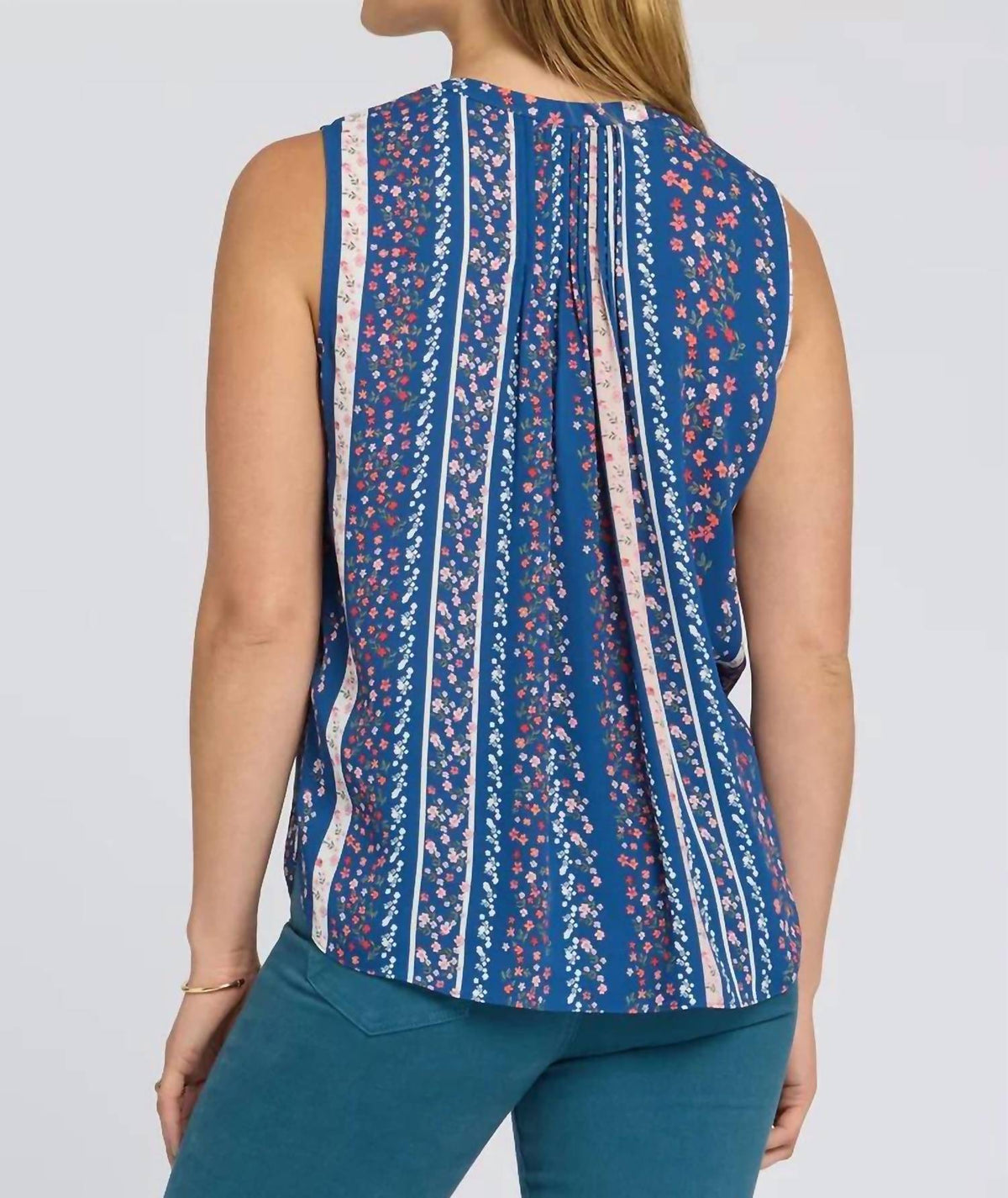 Nydj - Sleeveless Pintuck Top