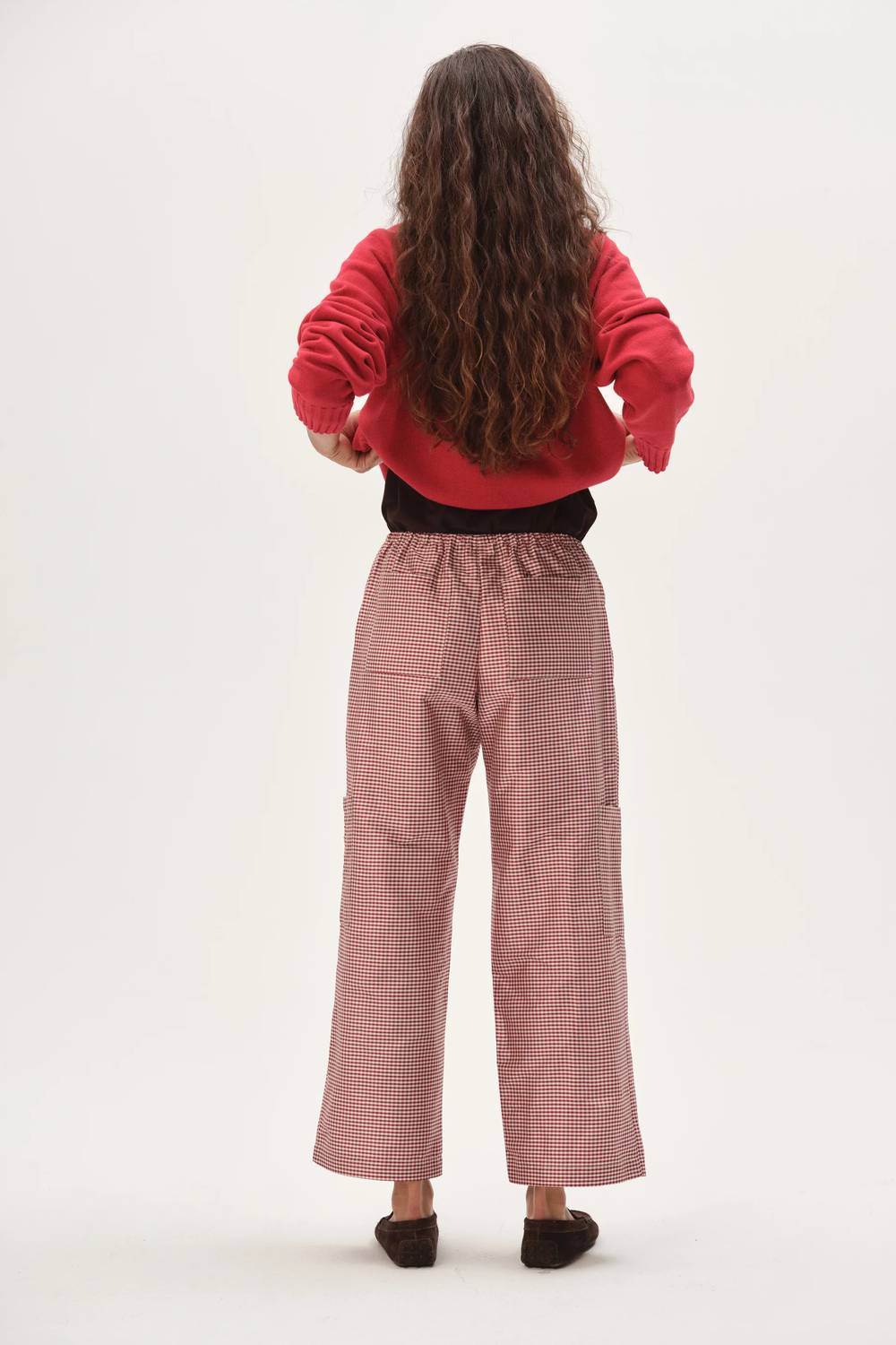 Donni. - Silk Wide-Leg Pants