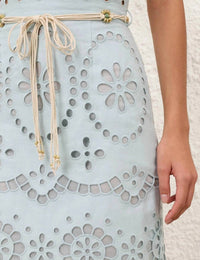 Zimmermann - Awaken Embroidered Skirt