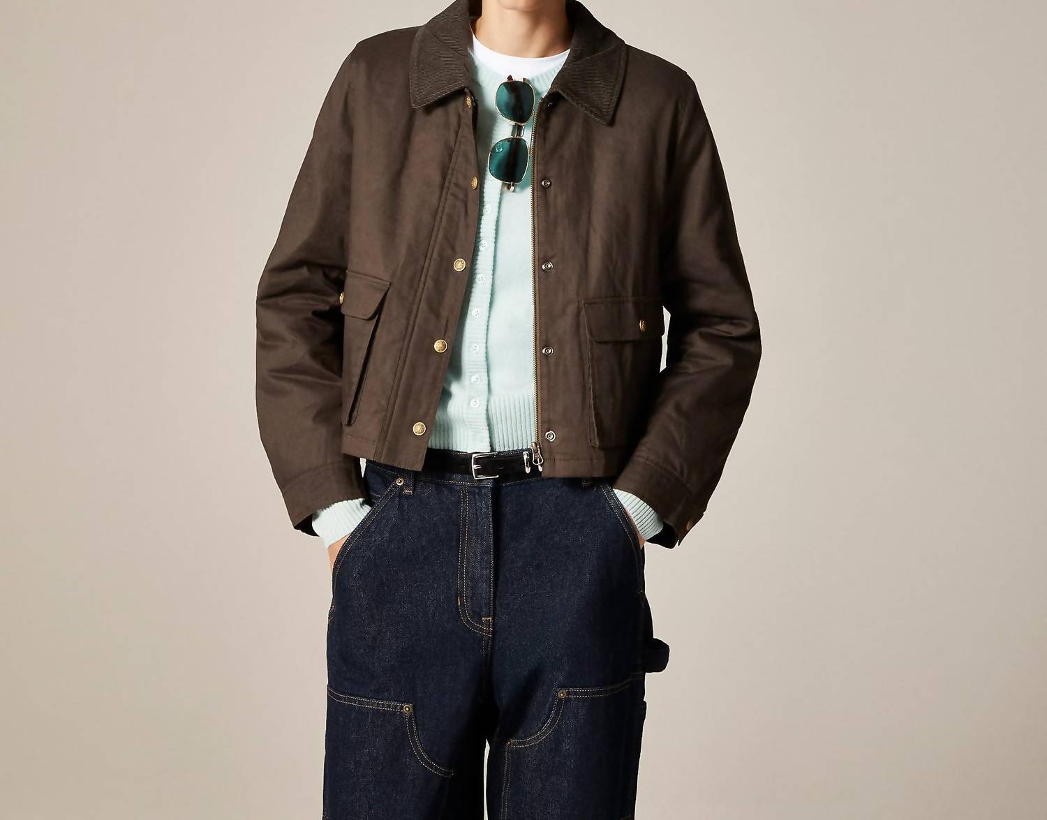 J.Crew - Cropped Barn Jacket