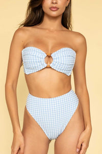 Montce - Tori Ties Bandeau Bikini Top