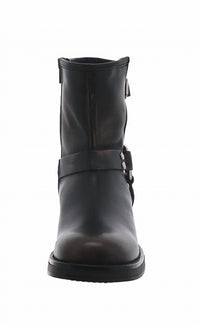 STEVE MADDEN Women's Brixton Bootie in distressed black - women's shoe - view 5