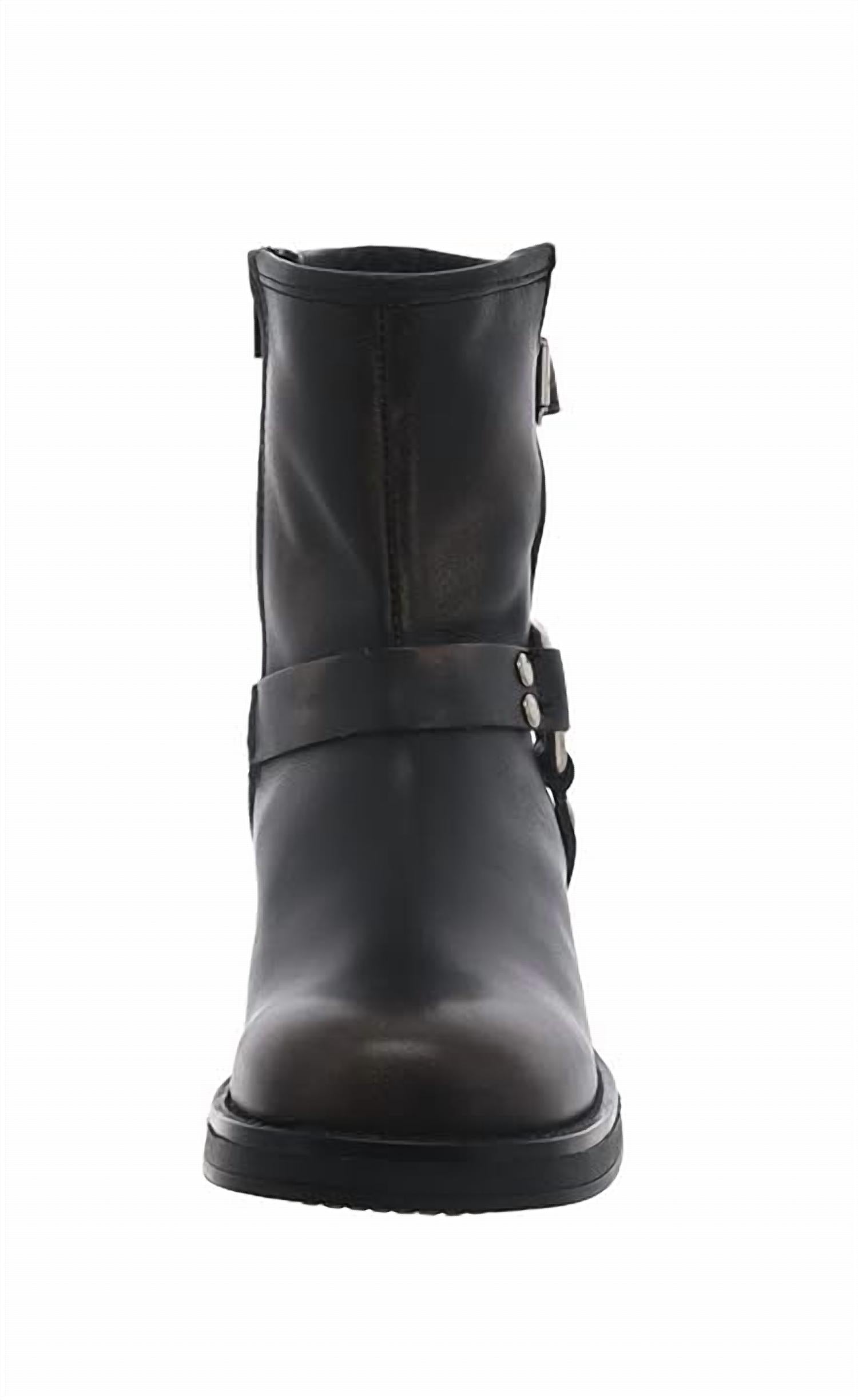STEVE MADDEN Women's Brixton Bootie in distressed black - women's shoe - view 5