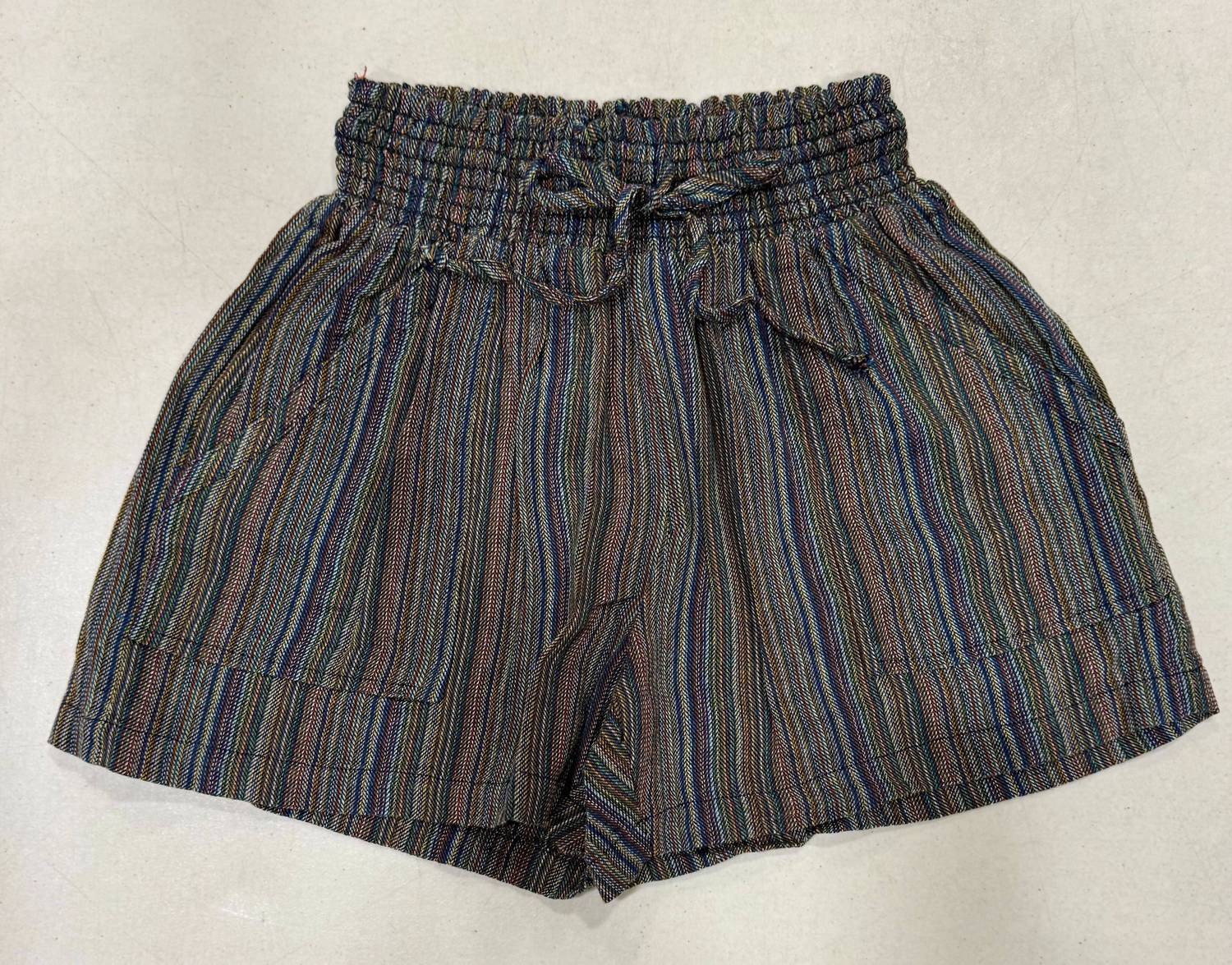 Grace And Lace - Women's Cotton Striped Shorts