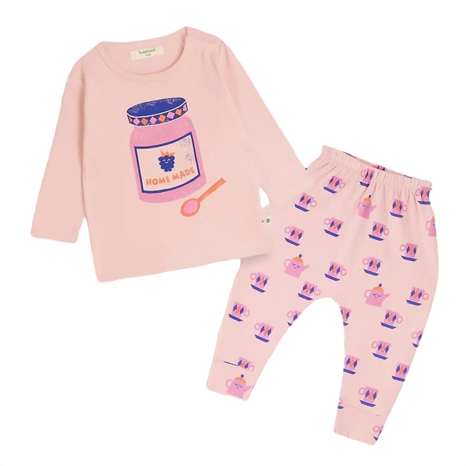 The Bonnie Mob - Girls Bramley Braeburn Jam T-shirt & Legging Pajama Set