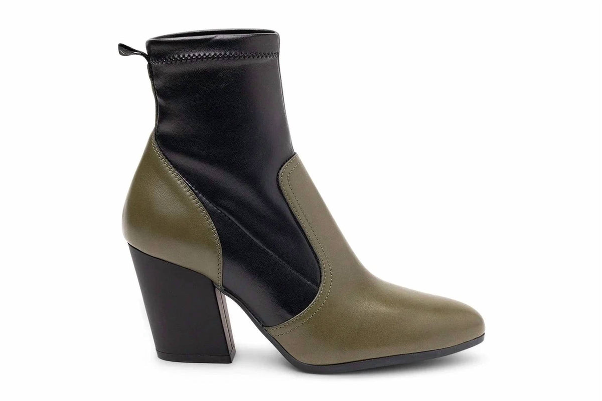 Hogan - Women's Two-tone Block-heel Boots