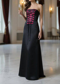 Last Dress - Strapless Evening Maxi Gown