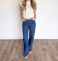 Sadie & Sage - Zoya Ruffle Tank Mock Neck Sweater