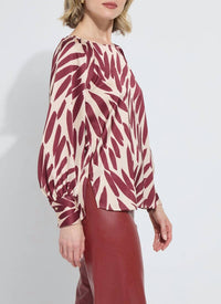 Lysse - Naila Raglan Neckline Detail Blouse