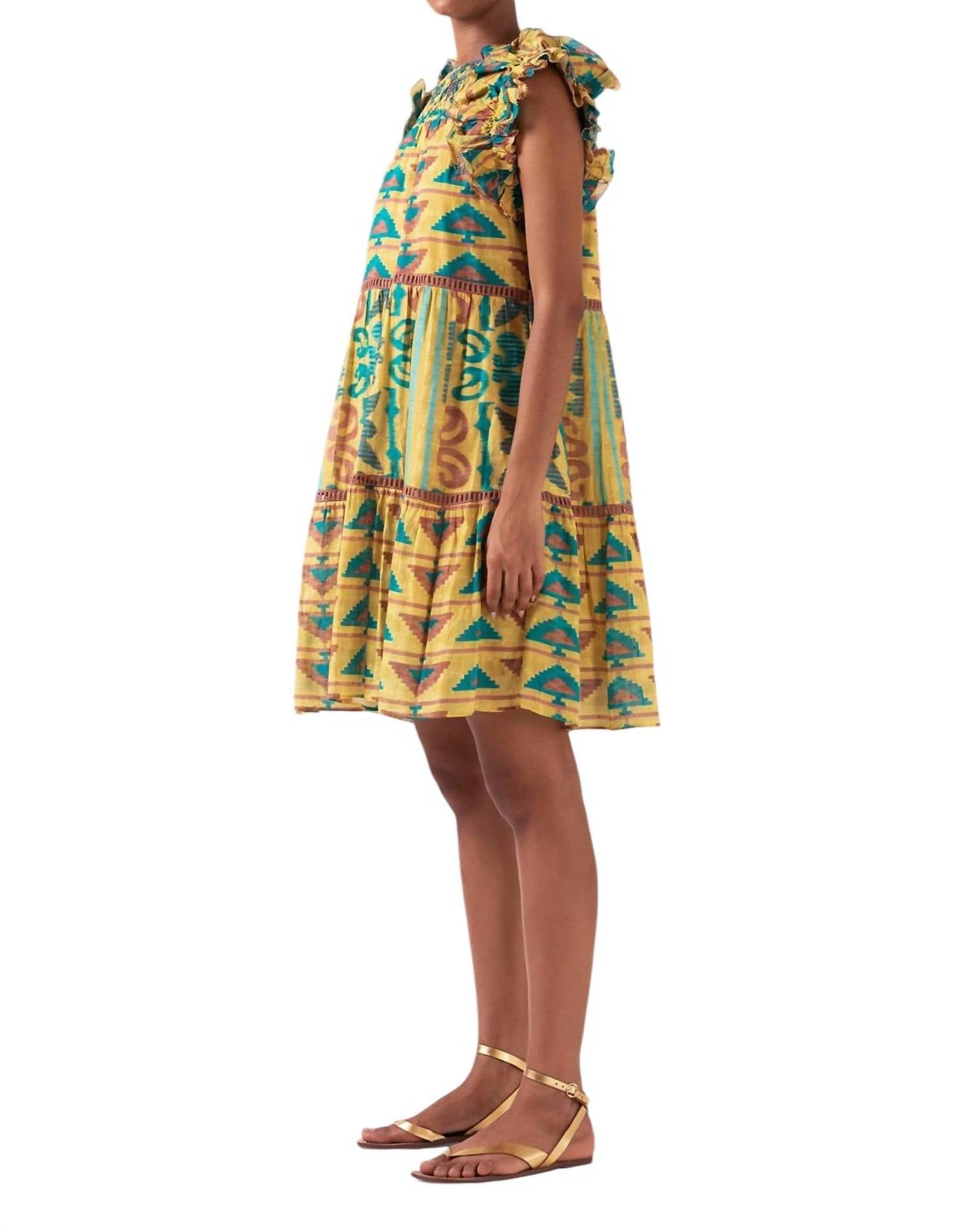 Ash & Eden - OLGA MINI TIERED DRESS