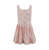Lola + The Boys - Girls Heart Scuba Tennis Dress