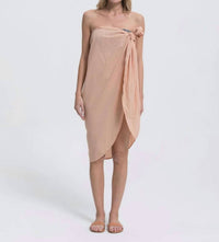 Trinity Wrap Skirt Safari