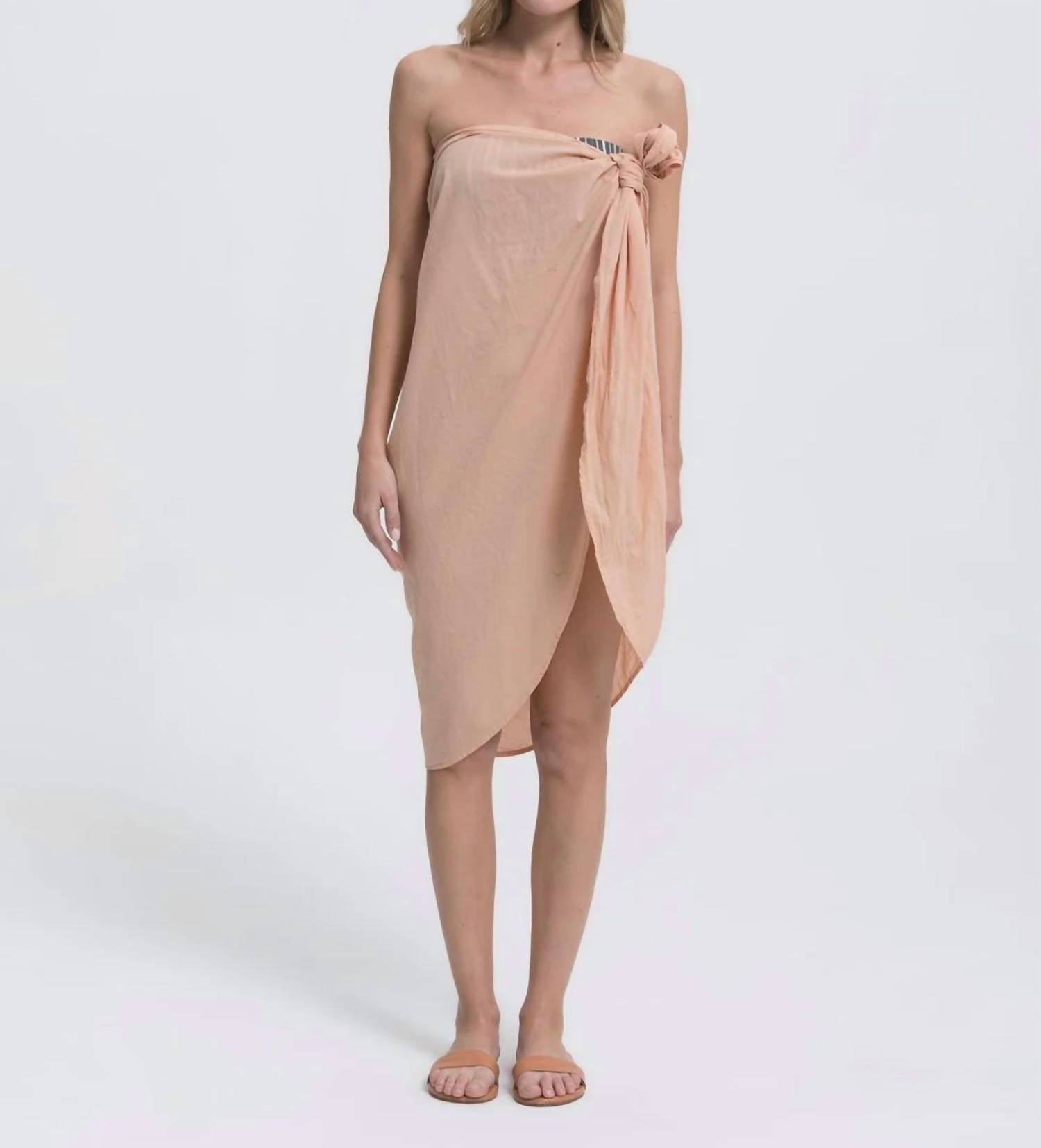 Trinity Wrap Skirt Safari
