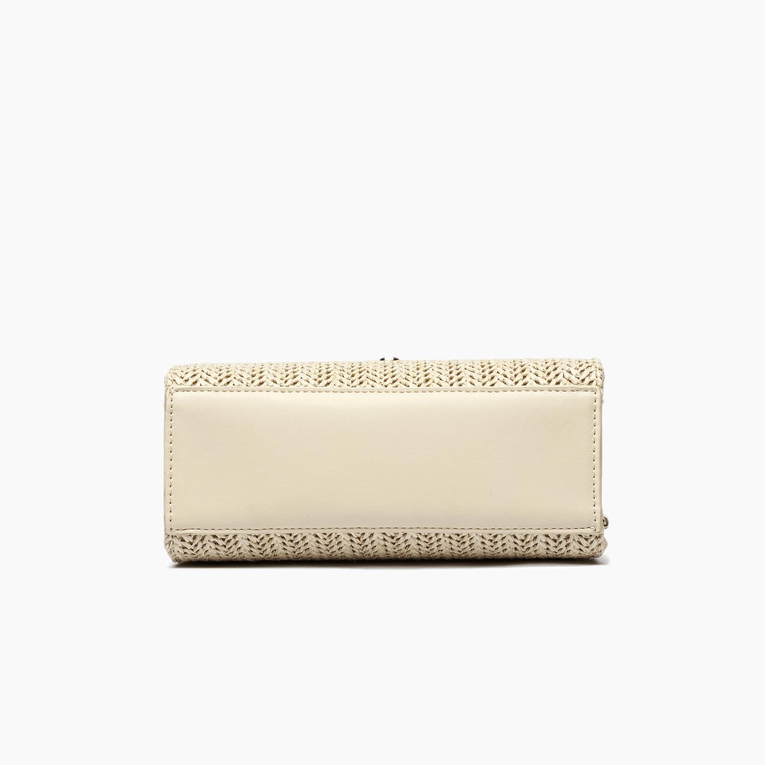 Like Dreams - Women's Neo Pastel Straw Crossbody Bag