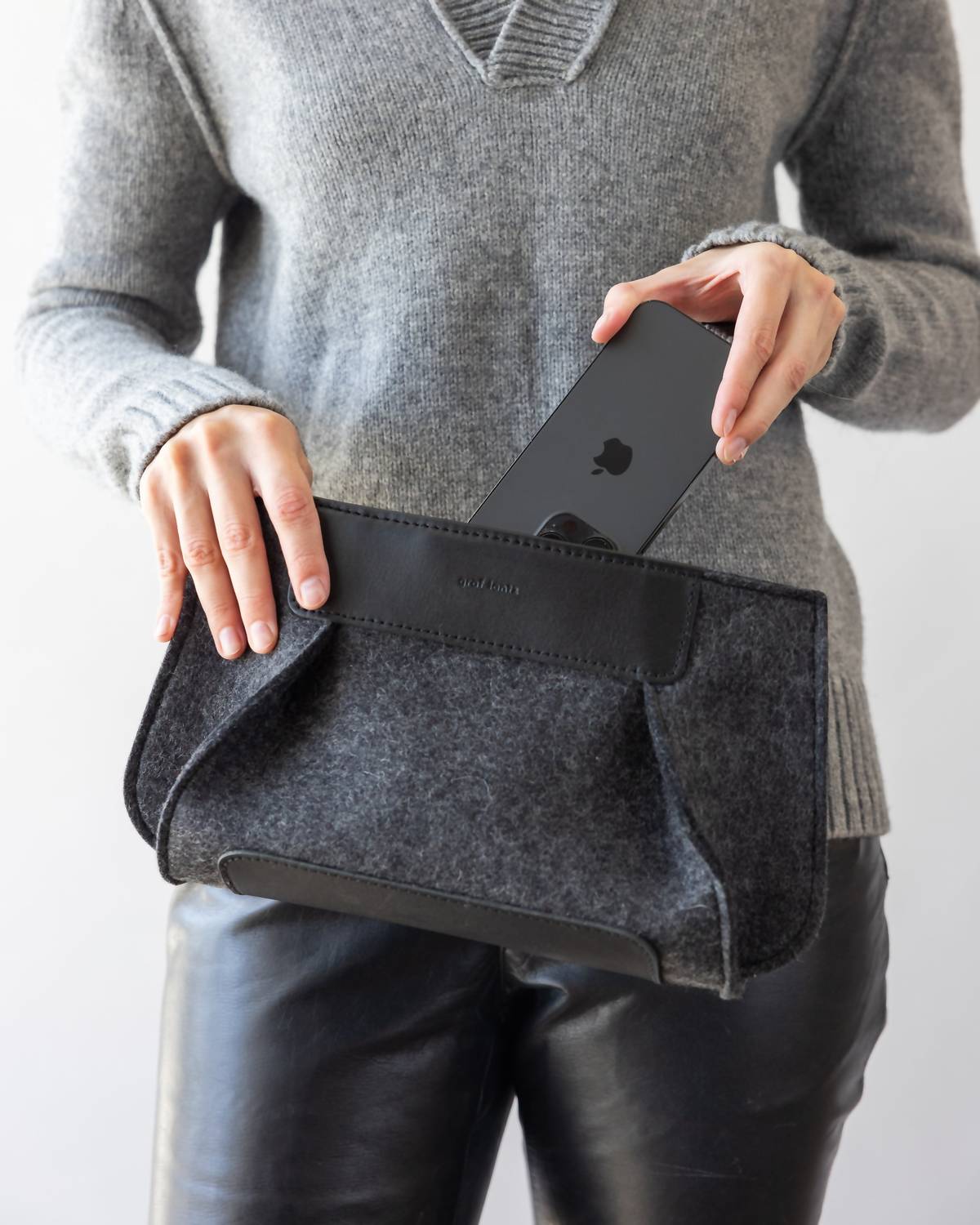 Graf Lantz - Women's Frankie Merino Wool Clutch