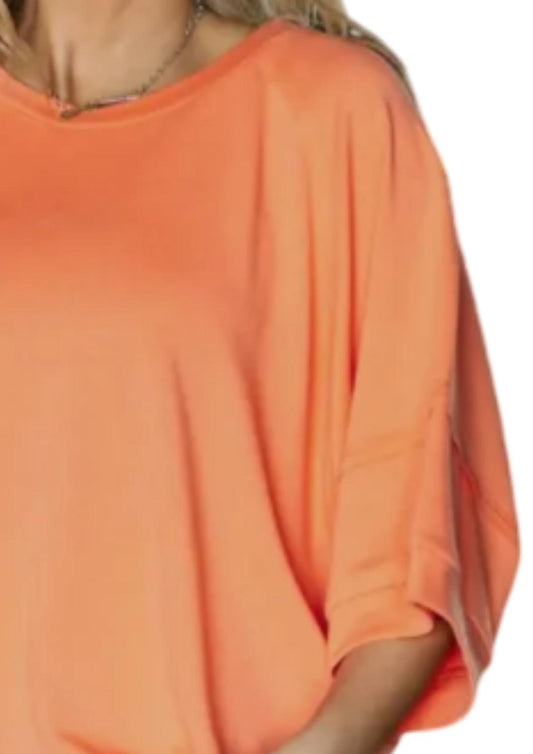 Andree By Unit - Relaxed Fit Terry Top - Plus