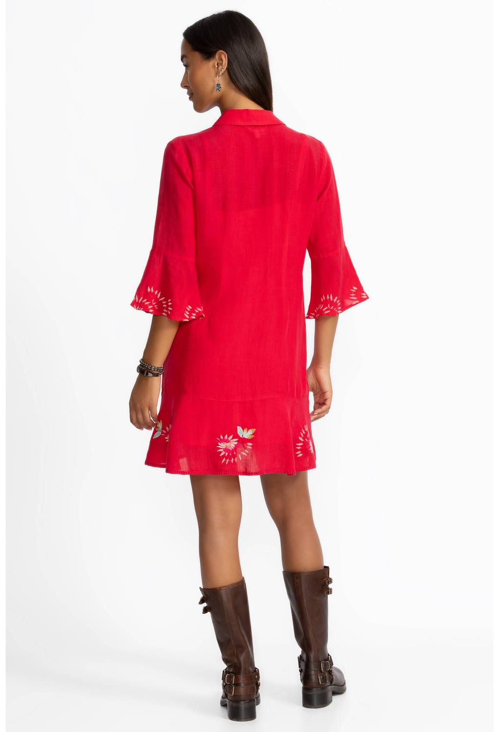 Johnny Was - Tiered Flounce Dress Talulla Plus
