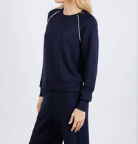 Elliott Lauren - Comfort Zone Raglan Sleeve Pullover Sweater