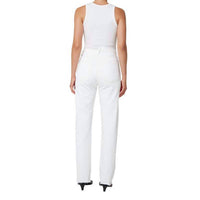 AGOLDE Criss Cross Straight Jeans in element - women's jeans - alternate view