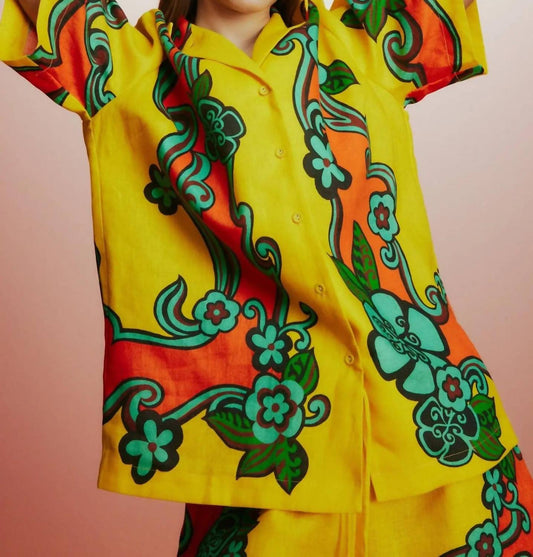 Alemais - Flame Button Shirt