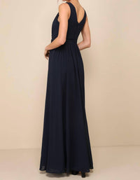 Lulus - Thoughts Of Surplice Maxi Dress
