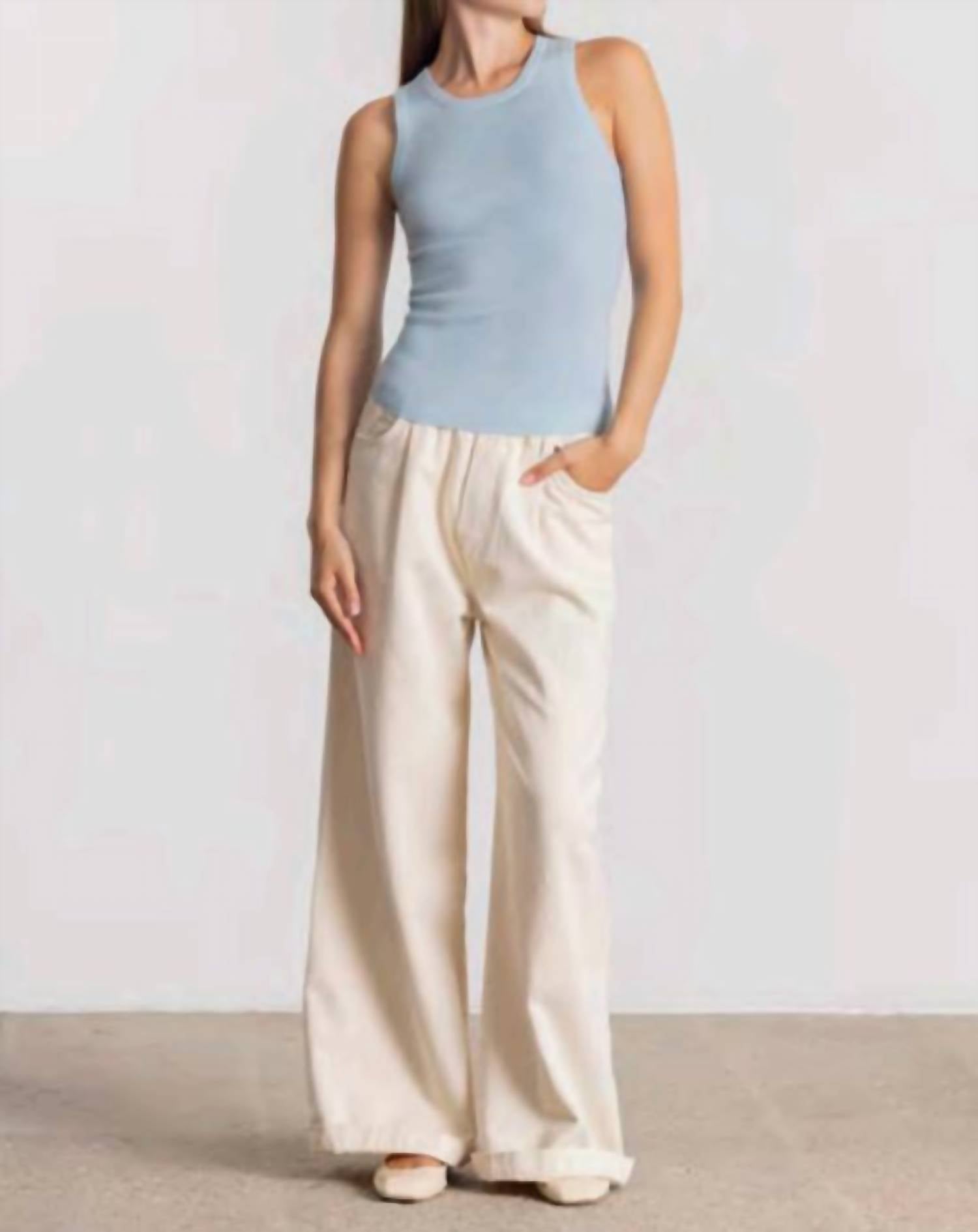 Allude - Women's Ribbed Tank Top