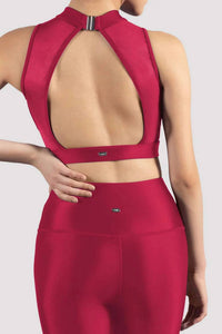Bloch - Mirella Glow High Neck Crop Top